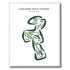 Cascades Golf Course, Indiana - Printed Golf Courses