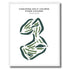 Cascades Golf Course - Pines Course, Indiana - Printed Golf Courses