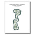 Cascades Golf Course - Ridge Course, Indiana - Printed Golf Courses