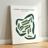 Casserly Par-3 Golf Course, California - Printed Golf Courses