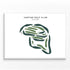 Castine Golf Club, Maine - Printed Golf Courses
