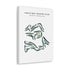 Castle Bay Country Club, North Carolina - Printed Golf Course