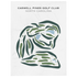 Caswell Pines Golf Club, North Carolina - Printed Golf Courses