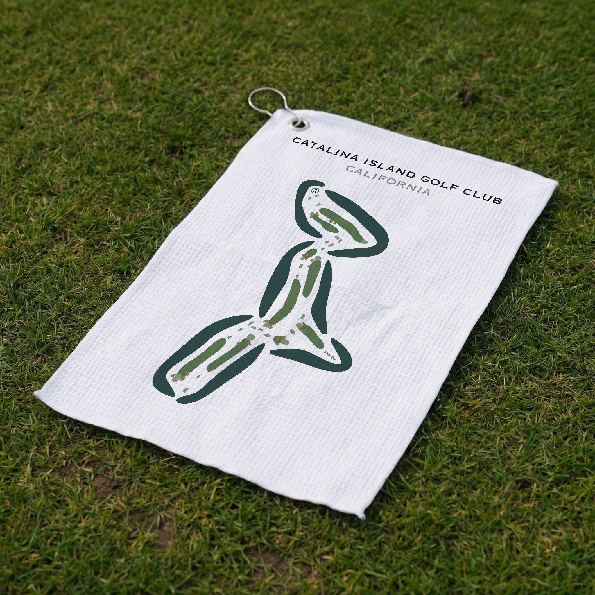 Catalina Island Golf Club, California - Printed Golf Courses