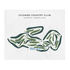 Catawba Country Club, North Carolina - Printed Golf Courses