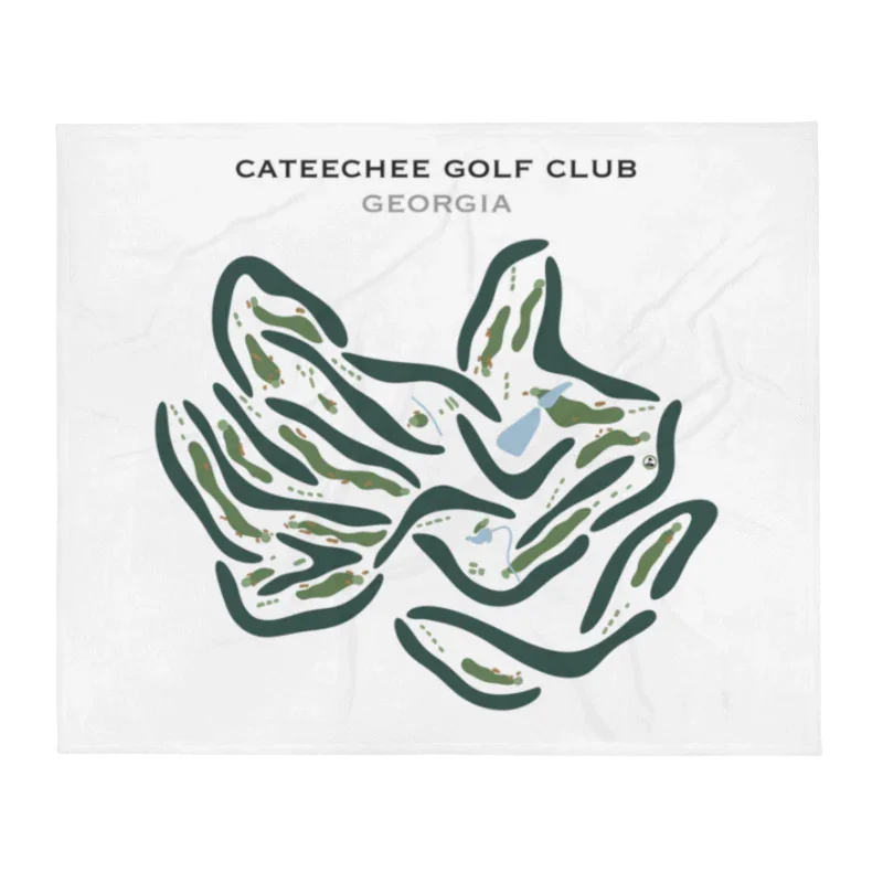 Cateechee Golf Club, Georgia - Printed Golf Courses