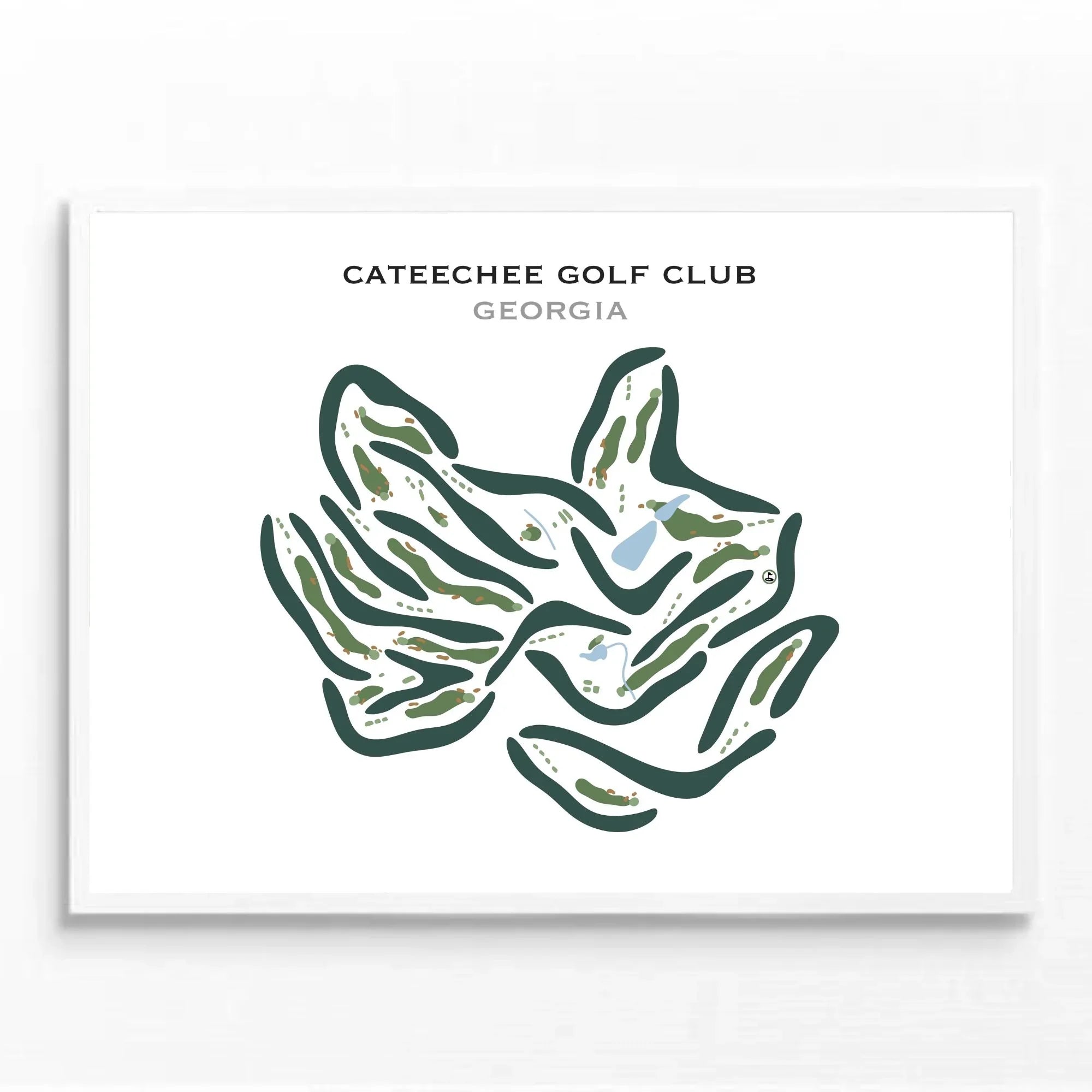 Cateechee Golf Club, Georgia - Printed Golf Courses