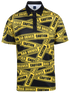 Caution Bad Driver Mens Golf Polo Shirt