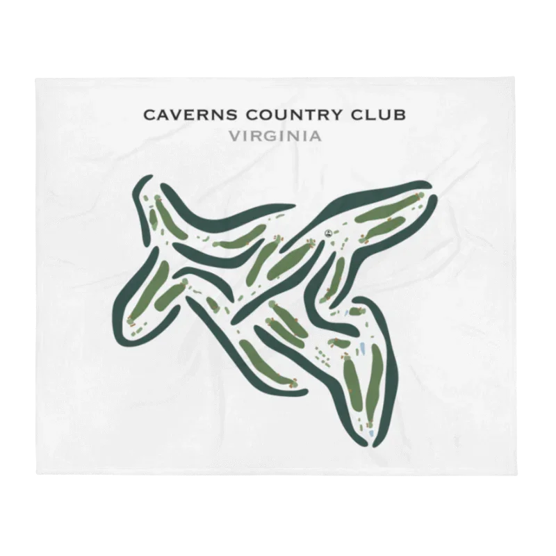 Caverns Country Club, Virginia - Printed Golf Courses