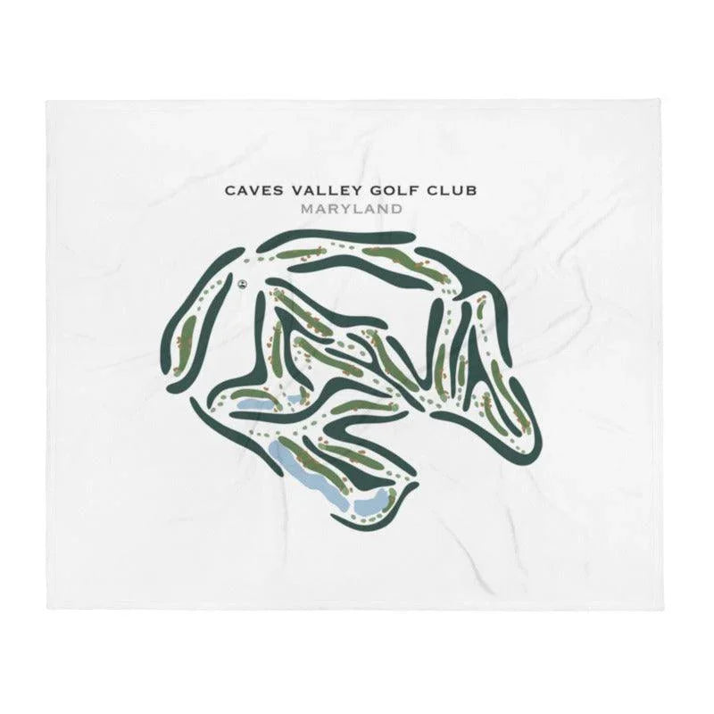 Caves Valley Golf Club, Maryland - Printed Golf Courses