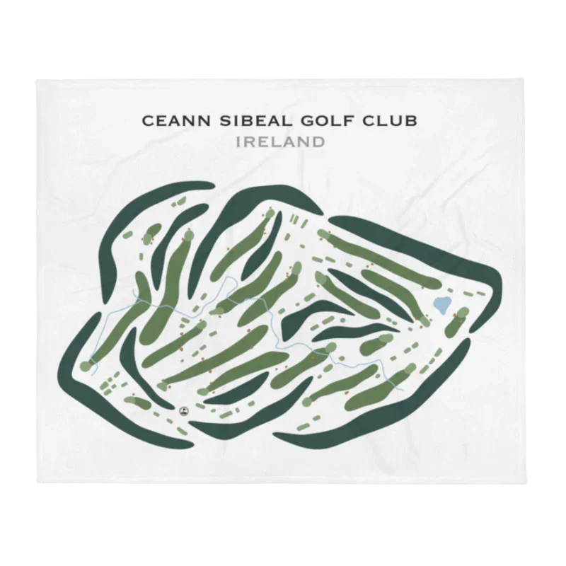 Ceann Sibeal Golf Club, Ireland - Printed Golf Course