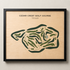 Cedar Crest Golf Course, Texas - Printed Golf Course