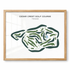 Cedar Crest Golf Course, Texas - Printed Golf Course