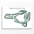 Cedar Hills Golf Course, Cedar Hills Utah - Printed Golf Courses