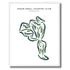 Cedar Knoll Country Club, Vermont - Printed Golf Courses