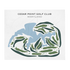 Cedar Point Golf Club, Maryland - Printed Golf Courses
