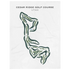 Cedar Ridge Golf Course, Cedar Utah - Printed Golf Courses