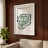 Cedar Trace Golf Club, Ohio - Printed Golf Courses