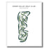 Cedar Valley Golf Club, Michigan - Printed Golf Courses