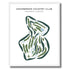 Cedarbrook Country Club, Pennsylvania - Printed Golf Courses