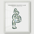 Cedarbrook Country Club, North Carolina - Printed Golf Courses