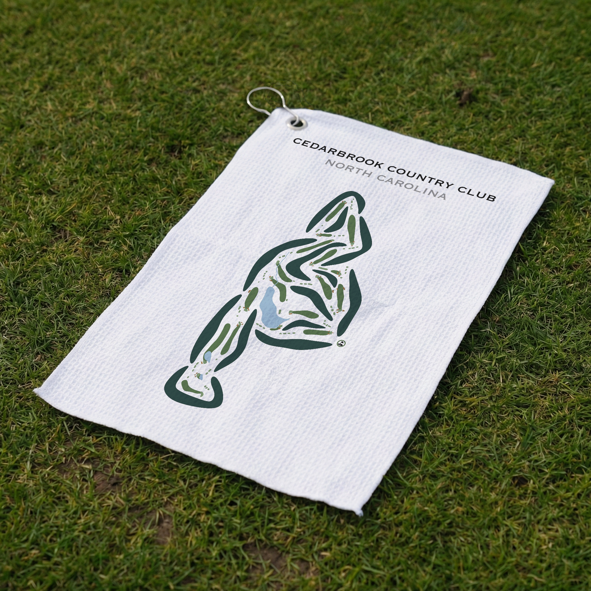 Cedarbrook Country Club, North Carolina - Printed Golf Courses