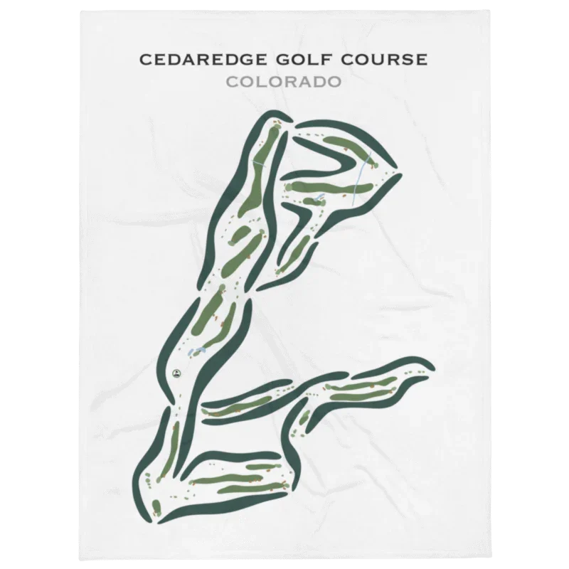 Cedaredge Golf Club, Colorado - Printed Golf Courses