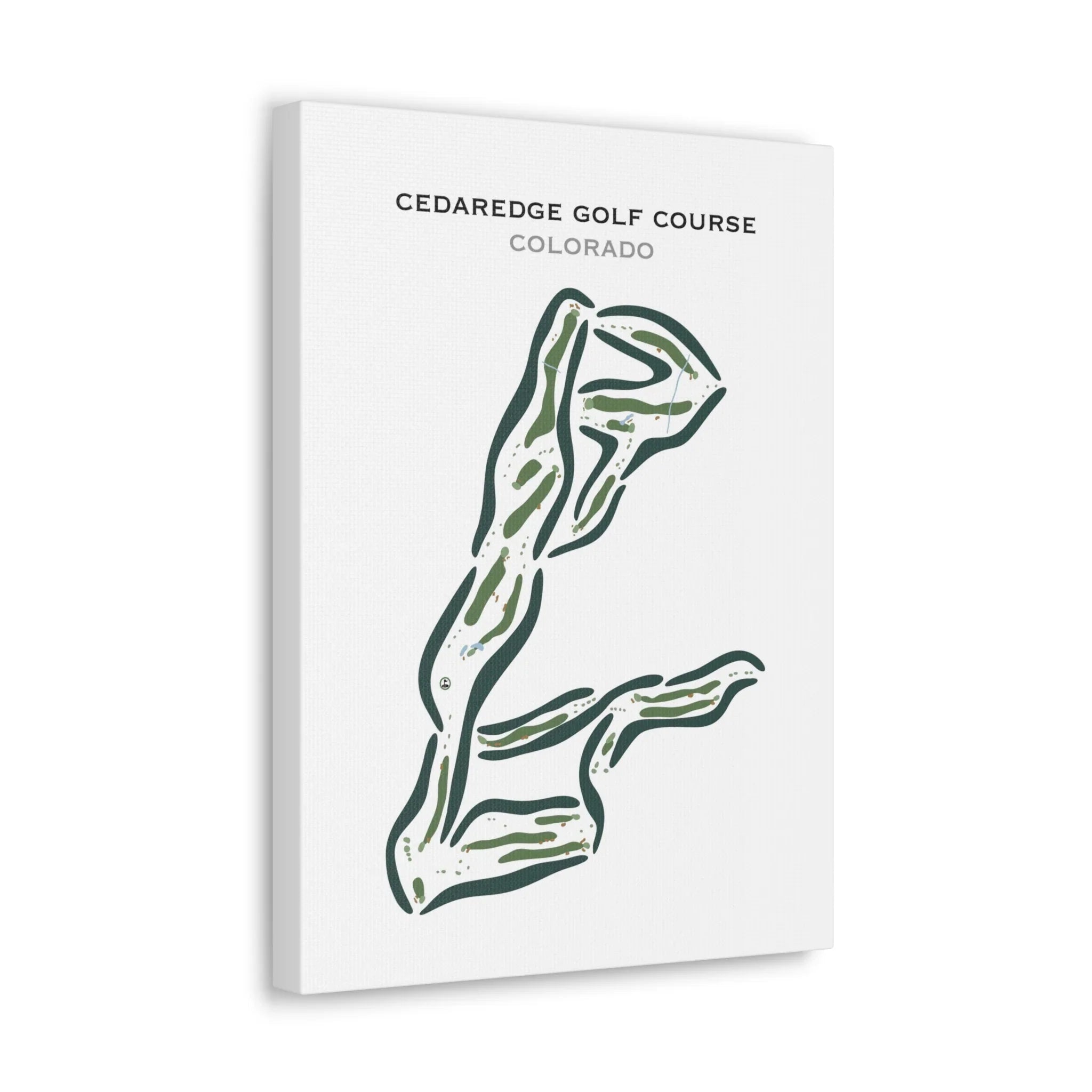 Cedaredge Golf Club, Colorado - Printed Golf Courses