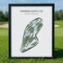 Cedarwood Country Club, North Carolina - Printed Golf Courses