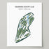 Cedarwood Country Club, North Carolina - Printed Golf Courses