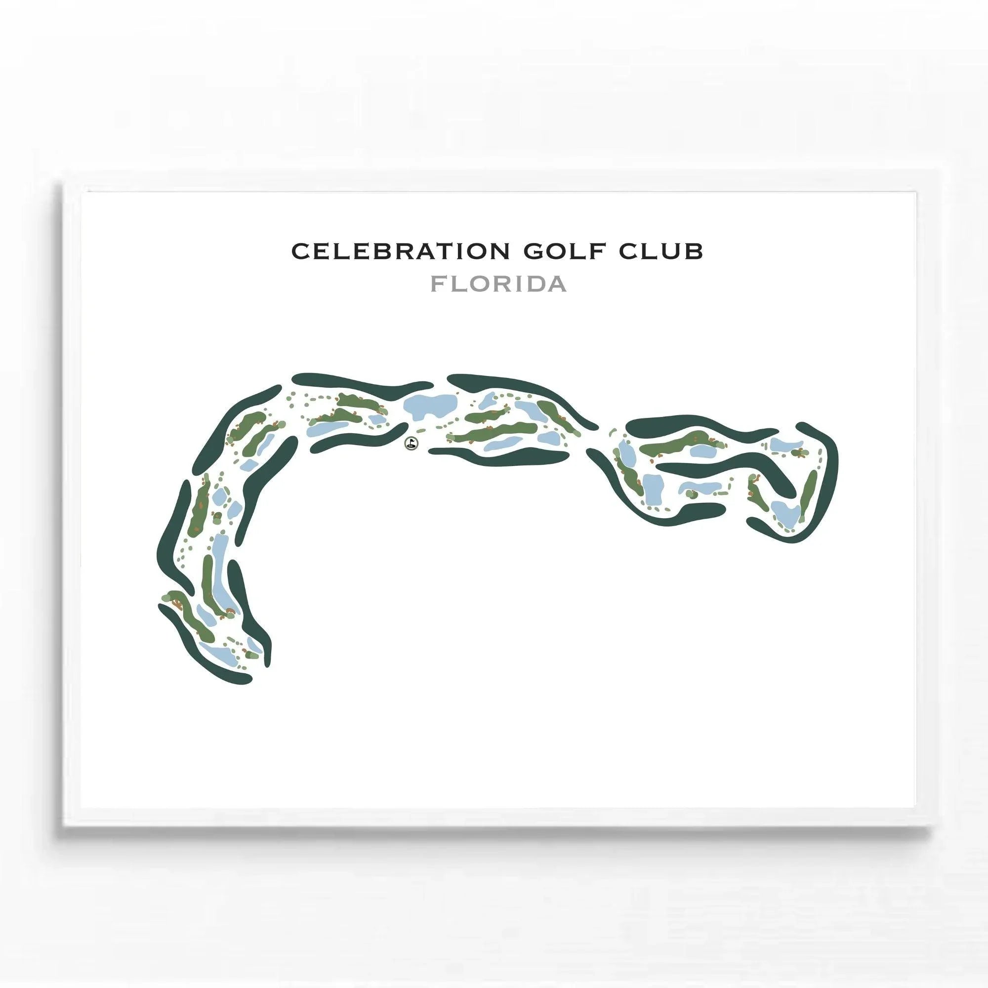 Celebration Golf Club, Florida - Printed Golf Course