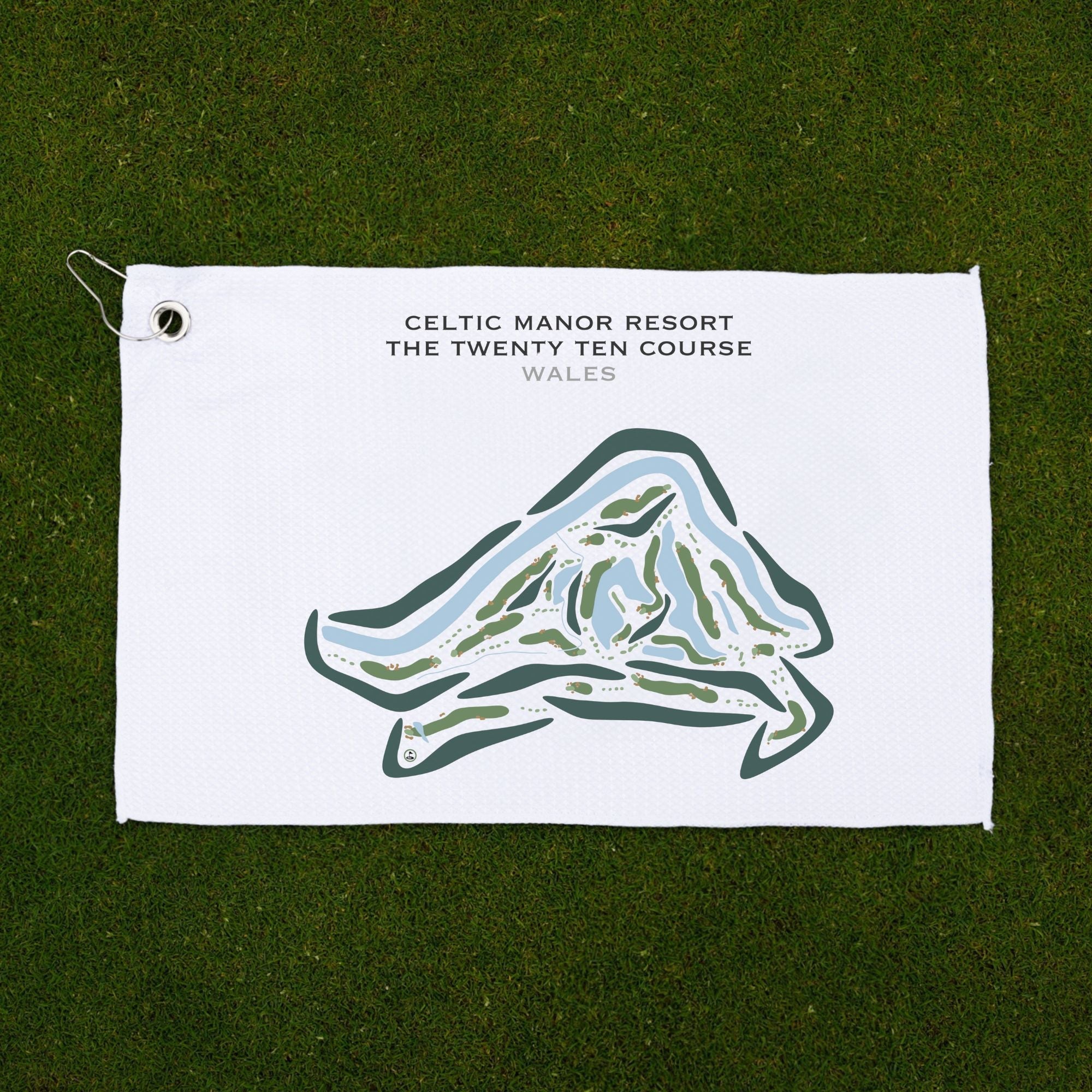 The Celtic Manor Resort - The Twenty Ten Course, Wales - Printed Golf Courses