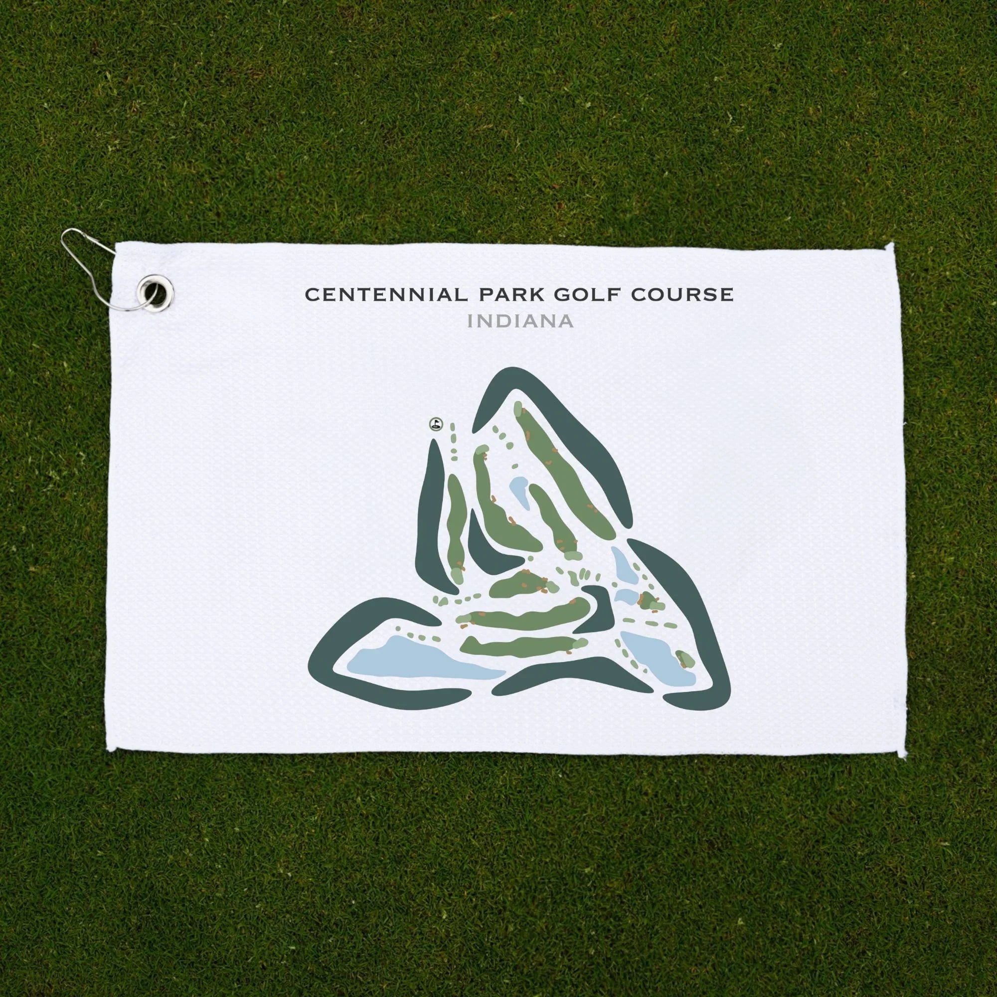 Centennial Park Golf Course, Indiana - Printed Golf Courses