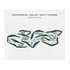 Centennial Valley Golf Course, Arkansas - Printed Golf Courses