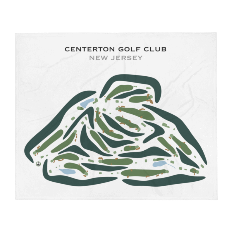 Centerton Golf Club, New Jersey - Printed Golf Courses