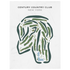 Century Country Club, New York - Printed Golf Courses