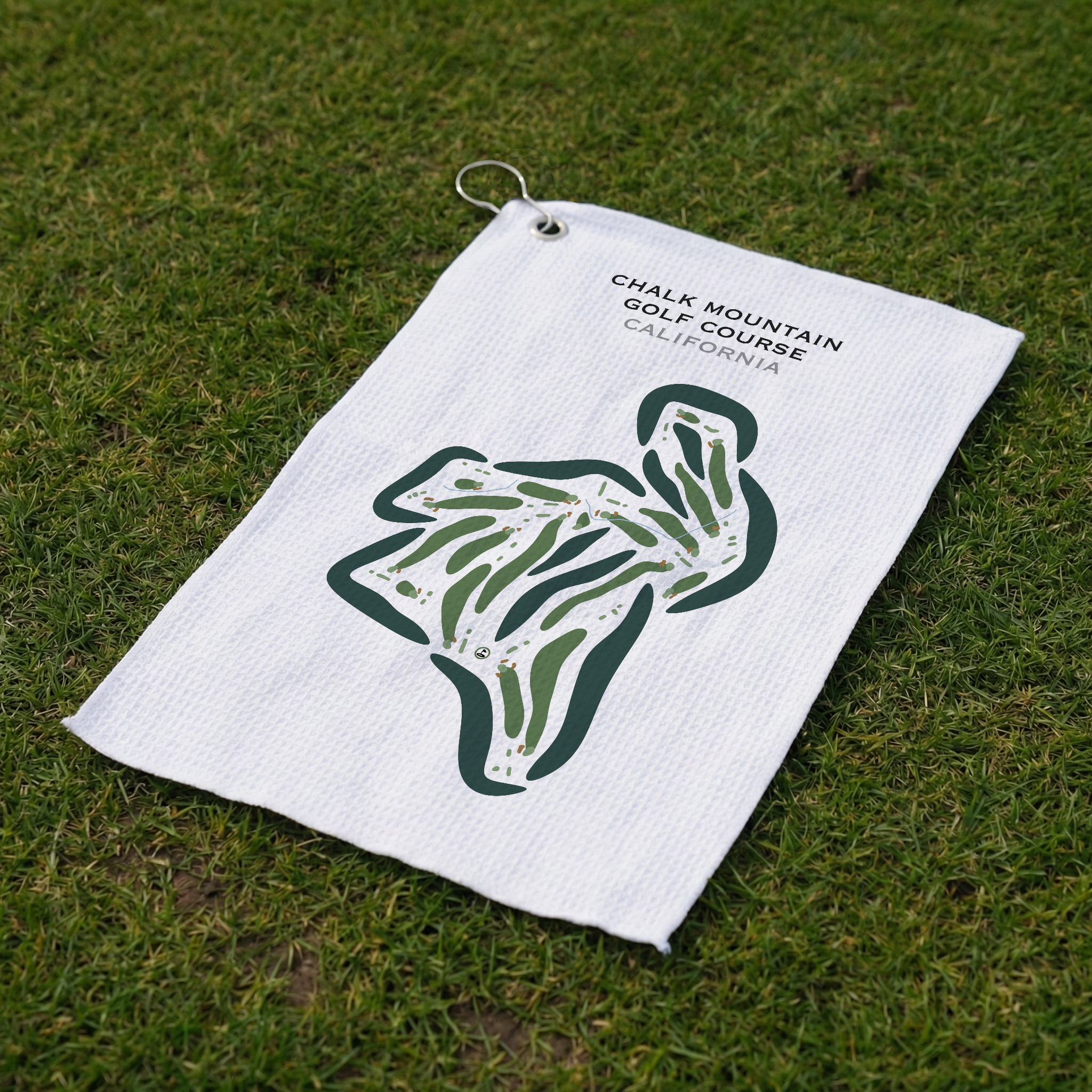 Chalk Mountain Golf Course, California - Printed Golf Courses