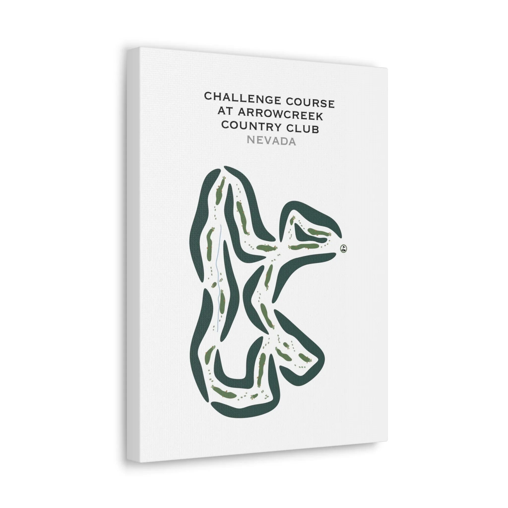 Challenge Course at Arrowcreek Country Club, Nevada - Printed Golf Courses