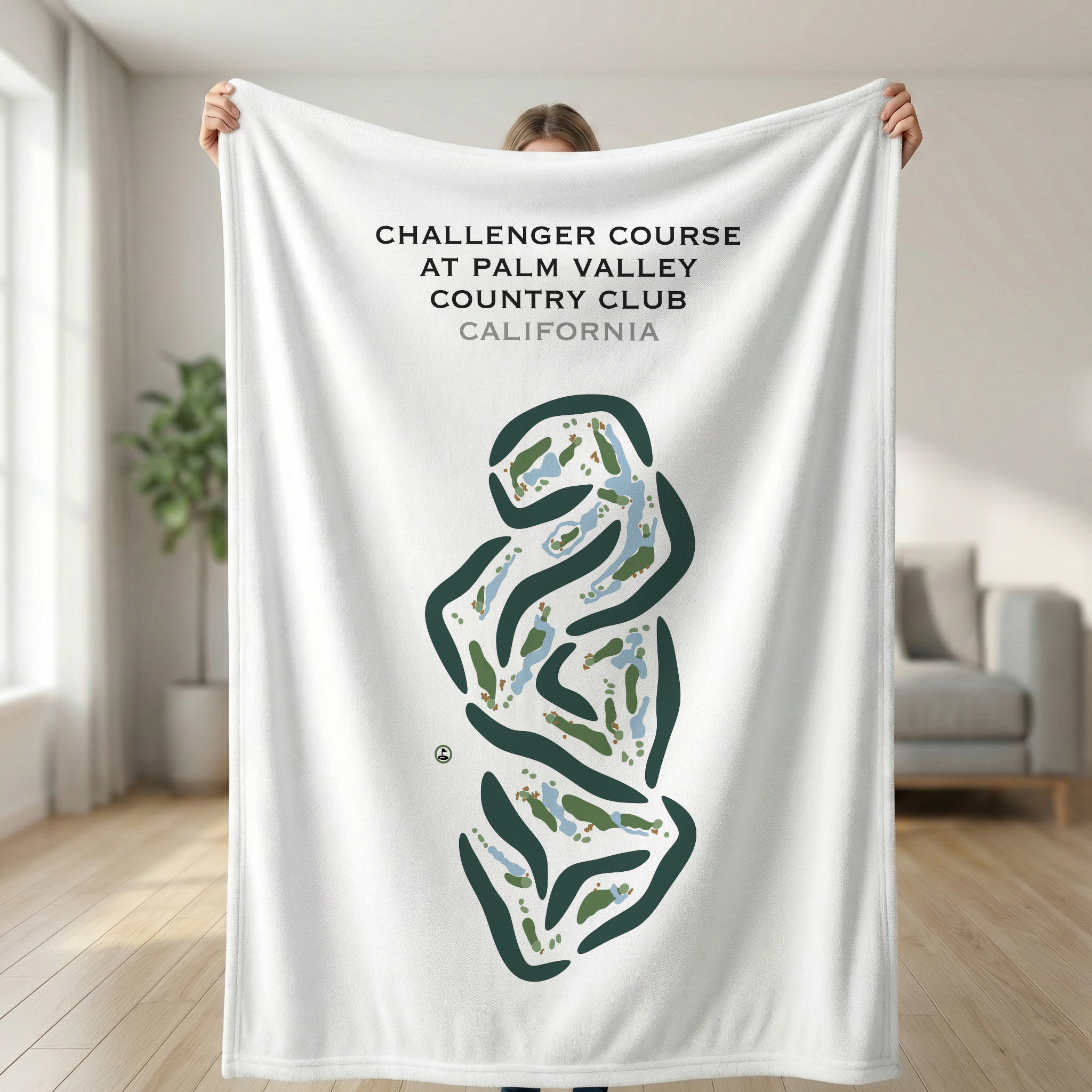 Challenger Course at Palm Valley Country Club, California - Printed Golf Courses