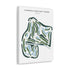 Champion Lakes Golf Course, Texas - Printed Golf Courses