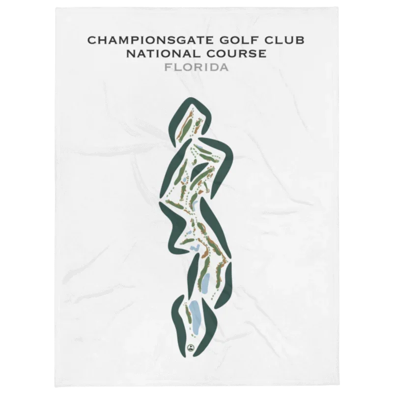 ChampionsGate Golf Club National Course, Florida - Printed Golf Courses