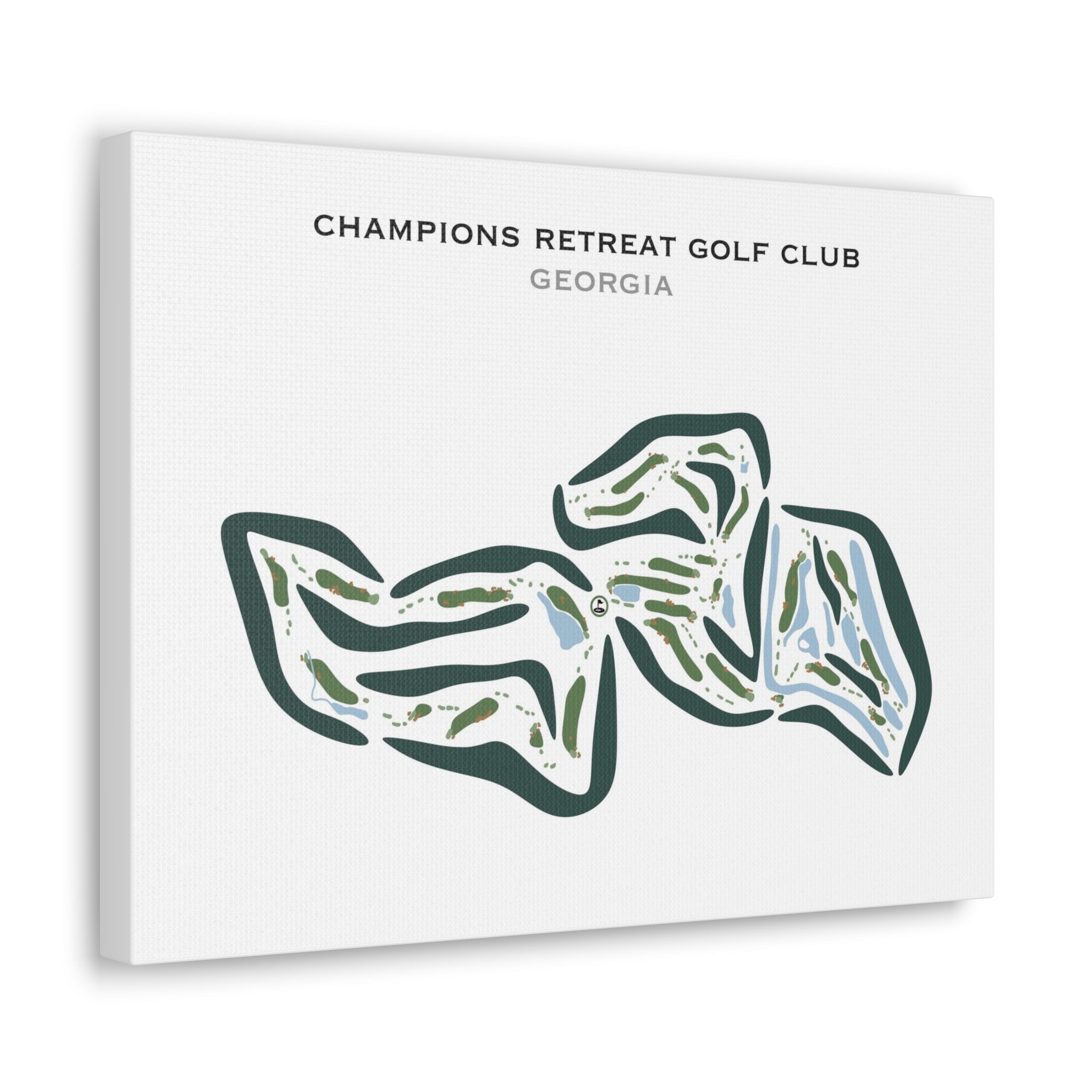 Champions Retreat Golf Club, Georgia - Printed Golf Courses