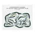 Championship Course at Colony West Country Club, Florida - Printed Golf Courses