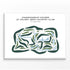 Championship Course at Colony West Country Club, Florida - Printed Golf Courses