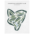 Champlain Country Club, Vermont - Printed Golf Courses