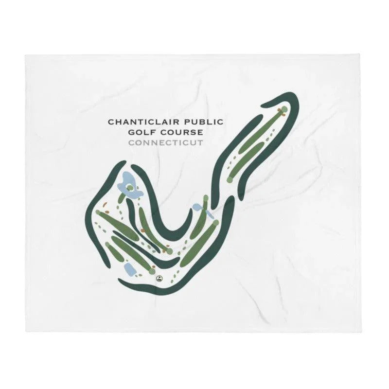 Chanticlair Public Golf Course, Connecticut - Printed Golf Courses