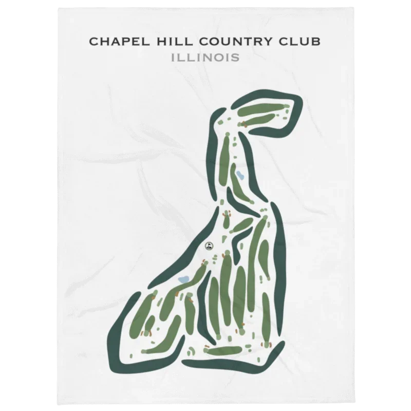 Chapel Hill Country Club, Illinois - Printed Golf Courses
