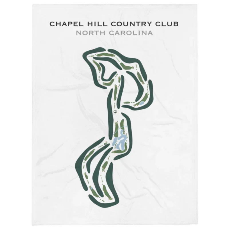 Chapel Hill Country Club, North Carolina - Printed Golf Courses