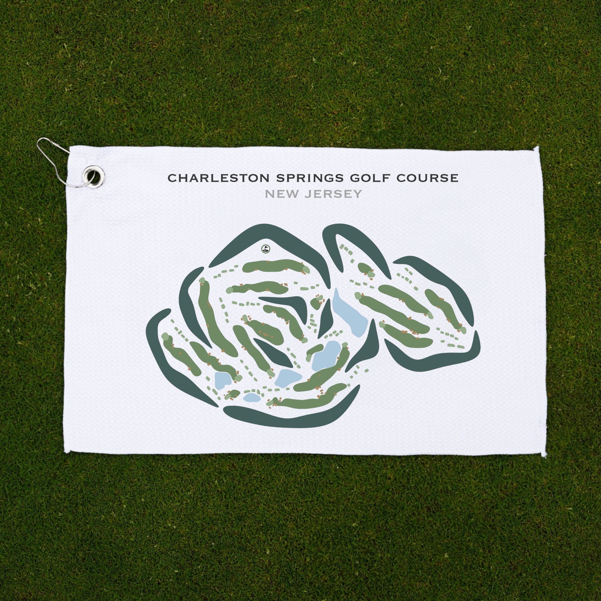 Charleston Springs Golf Course, New Jersey - Printed Golf Courses