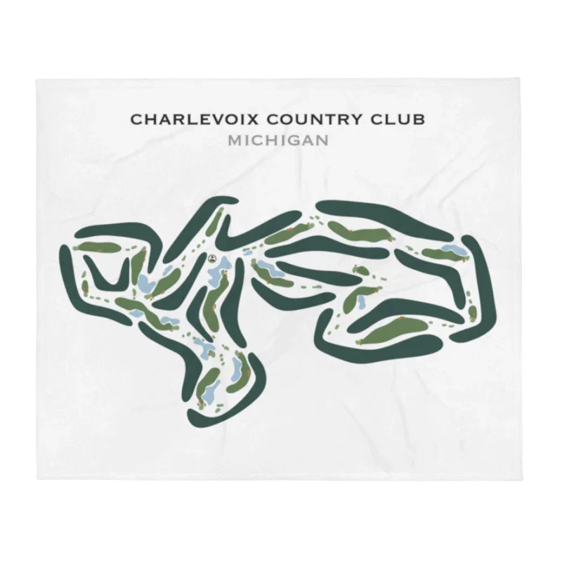 Charlevoix Country Club, Michigan - Printed Golf Courses